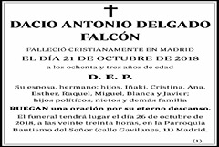 Dacio Antonio Delgado Falcón